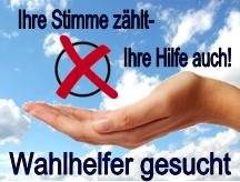Wahlhelfer gesucht Wahlhelfer gesucht