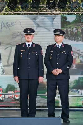 Ehrung Danilo Licht und Michael Kiel