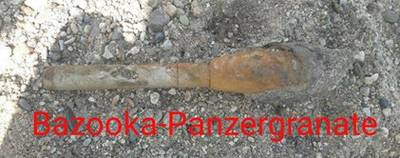 Bazooka-Panzergranate