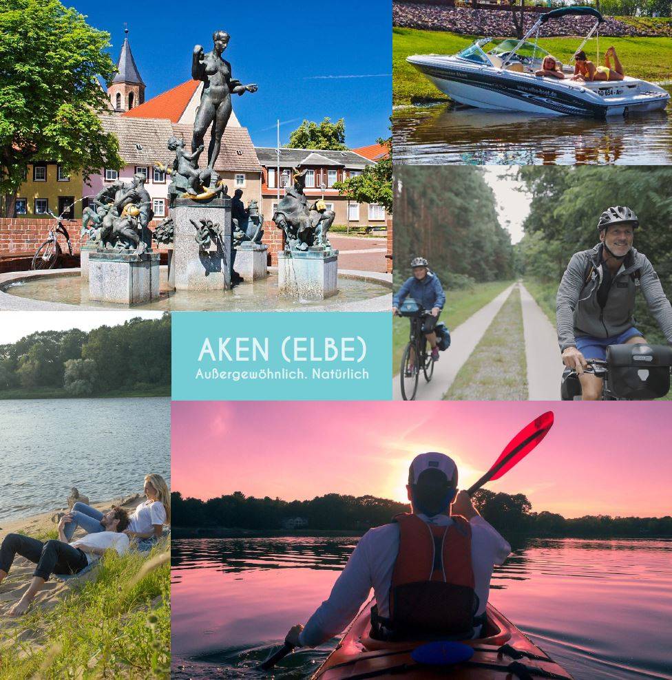 Außergewöhnlich. Natürlich. Imageflyer der Stadt Aken (Elbe)
