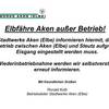 Elbfähre Aken ab 07.01.2026 außer Betrieb
