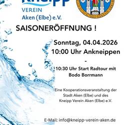 Saisoner&ouml;ffnung des Kneipp Vereins Aken (Elbe) e.V.