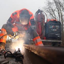 Sanierungarbeiten der Bahnstrecke K&ouml;then-Aken haben begonnen