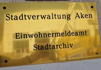 Einwohnermeldeamt/Stadtarchiv