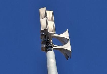 Imagebild Sirenenanlage